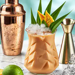 Une image de Rêve d'Exotisme : Le cocktail qui t'emmène direct en vacances ! - image générée par IA (DALL-E)