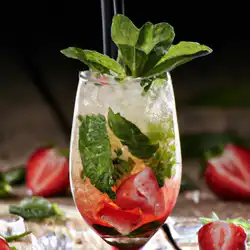 Une image de Le Mojito Fraise-Whisky : l'alliance parfaite entre la douceur et le punch !