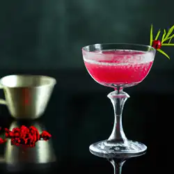 Une image de Le Gincadine: le cocktail qui va vous faire voir la vie en rose ! - image générée par IA (DALL-E)