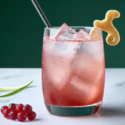 Une image de L'origine de la légende du Ginger Whisky Fizz - image générée par IA (DALL-E)