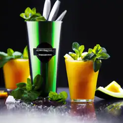 Une image de Un cocktail rafraîchissant pour l'été : Mangomint Kick 🍹