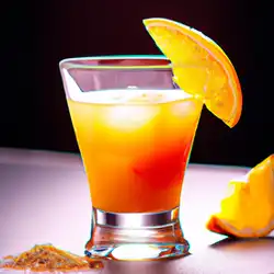 Une image de Le Spicy Sunrise, le cocktail qui met du piquant dans ta vie ! - image générée par IA (DALL-E)