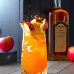 Une image de Le Grapple Pomme Orange, le cocktail qui envoie du lourd !