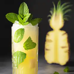 Une image de Le Mojito Ananas Citron, le cocktail qui te fera voyager en un sip