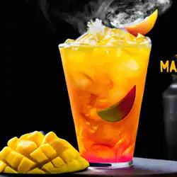 Une image de Le Mango Rocket : le cocktail qui va te faire décoller ! - image générée par IA (DALL-E)