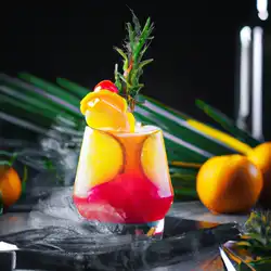Une image de Cocktail Neon Sour : la touche acidulée qui illuminera ta soirée !
