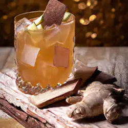 Une image de Croustille de Gingembre : le cocktail qui met le feu à ta soirée !