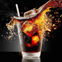 Une image de 🤩 Moment de pure folie avec le cocktail Adrenaline Rush ! 🤩 - image générée par IA (DALL-E)