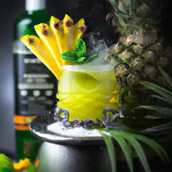 Une image de Cocktail Tropical et Subtil 🍹🌴