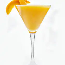 Une image de Cocktail Peachy Sunshine, mon nouveau préféré 🍹☀️