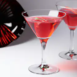 Une image de Cocktail Pétillant à la Grenadine et au Gingembre : Le Cocktail Parfait pour une Soirée entre Amis !