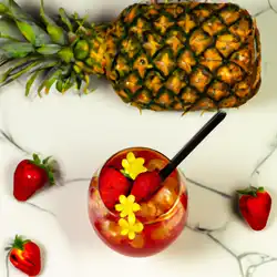 Une image de Un punch effronté : le Strawberry Pineapple Punch