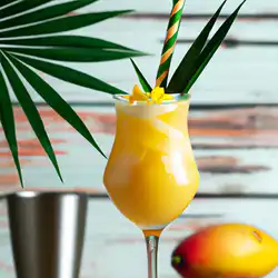Une image de Le Mangue Breeze, le cocktail exotique qui va te faire voyager !