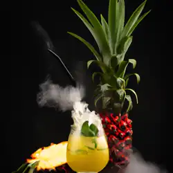 Une image de Le Golden Pineapple Ginger : un cocktail qui a du punch !