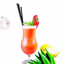 Une image de Cocktail Fraisantana : la boisson de l'été ! - image générée par IA (DALL-E)