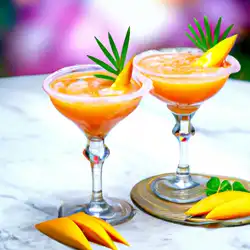 Une image de La recette parfaite pour un apéro estival : le Mangue à Belles Pêches 👌🍹 - image générée par IA (DALL-E)