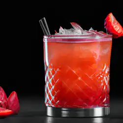 Une image de Faites briller les soirées avec le Red Fraisi 🍹 - image générée par IA (DALL-E)