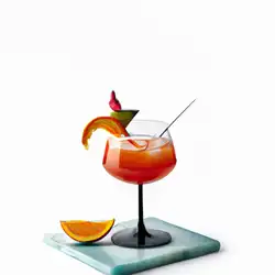 Une image de Le cocktail qui te mettra des paillettes dans les yeux - Cocktail Mangue et Orange