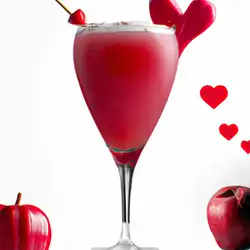 Une image de Une Pomme d'Amour à la maison ! 🍹 - image générée par IA (DALL-E)