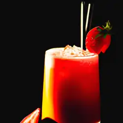 Une image de La Crazy Sunrise : le cocktail qui va vous faire danser toute la nuit ! - image générée par IA (DALL-E)