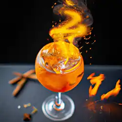 Une image de Test du cocktail Firecracker : un mélange explosif pour une soirée entre amis ! - image générée par IA (DALL-E)