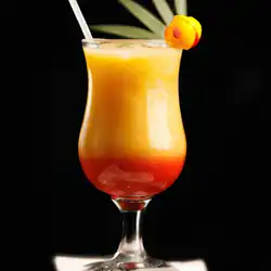 Une image de Tequila Sunrise Mangué : La douceur de la mangue qui frappe fort !