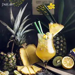 Une image de L'Éveil Tropical, le cocktail qui m'a sorti de ma torpeur