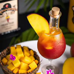Une image de Cocktail de la semaine : Mangues Flamboyantes 🍹🔥