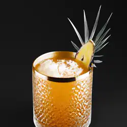Une image de « Le Scintillant Exotique : le cocktail qui fera briller votre soirée !