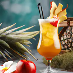 Une image de Cocktail Apple Pie Flirt : La Recette Parfaite pour un Apéro entre Amis !