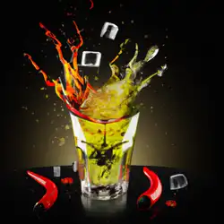 Une image de Tequila Spike : le cocktail qui te fait vibrer ! - image générée par IA (DALL-E)