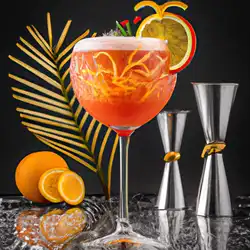Une image de Le Bellini Tropical, le cocktail qui vous transporte sous les tropiques 🌴🍹 - image générée par IA (DALL-E)