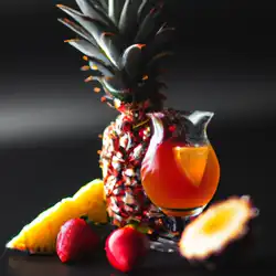 Une image de Cocktail Fruit du bonheur : mon nouveau chouchou de l'été 🍹🌅