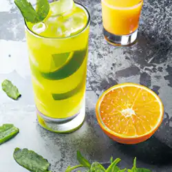 Une image de Cocktail Citron-Menthe-Orange : la fraîcheur estivale !