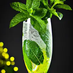 Une image de Sparkling Lemon Mint : La boisson pétillante qui va te faire sentir comme un million de dollars