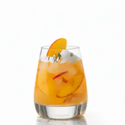 Une image de Cocktail Peachy Dream : le cocktail parfait pour un brunch entre copines ! - image générée par IA (DALL-E)