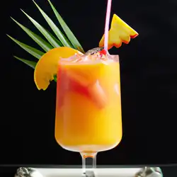 Une image de Cocktail Tropical Punch, le remède parfait pour un été chaud ☀️🍹