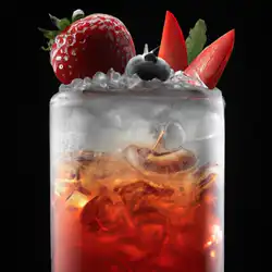 Une image de Un week-end de détente avec #FraiseBull 🍓🐂 - image générée par IA (DALL-E)