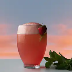 Une image de Le cocktail qui vous fera oublier le vrai coucher de soleil !
