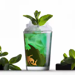 Une image de Le Bull Mint Fizz: Quand la puissance de la Red Bull rencontre la fraîcheur de la menthe