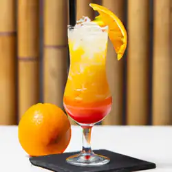 Une image de Le Fruity Sunrise : le cocktail qui mettra du soleil dans votre soirée !