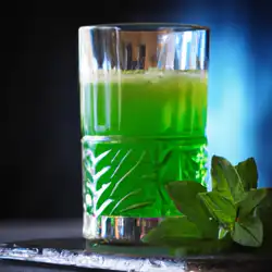 Une image de Le Green Rush : le cocktail qui va vous électriser !
