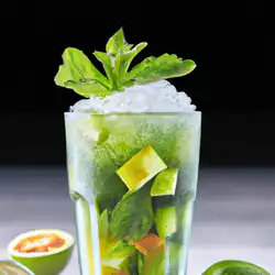 Une image de Le Mojito Pomme Verte : un cocktail fruité et rafraîchissant !