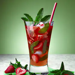Une image de Le Fraise-menthe d'été : le cocktail qui te fait kiffer l'été !