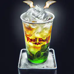 Une image de La bombe mentholée : quand Red Bull rencontre la vodka et la menthe !