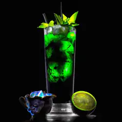 Une image de Green Citrus Breeze, le cocktail parfait pour l'été ☀️🍹