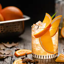 Une image de Une fusion flamboyante et inspirée - l'origine du Sunshine Orange - image générée par IA (DALL-E)