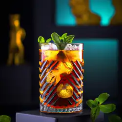 Une image du cocktail Le Tiger Tonic - image générée par IA (DALL-E)