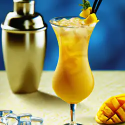 Une image de Cocktail Mangue Twist : l'été en bouteille 🍹🌞