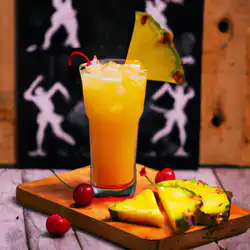 Une image de Le cocktail Sunrise Delight, parfait pour un brunch entre amis 🍹🌅